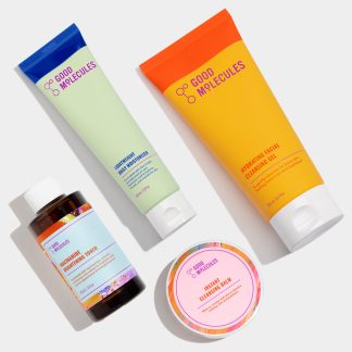 DOUBLE CLEANSE, TONE, MOISTURIZE
